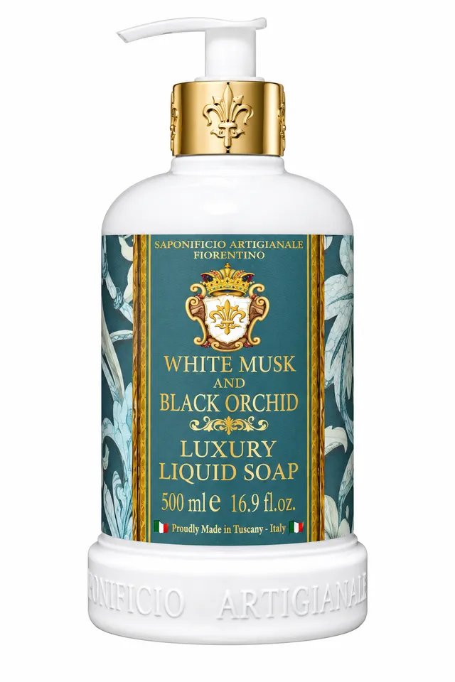 saponificio-fiorentino-white-musk-black-orchid-fl-ssigseife-500-ml image 1