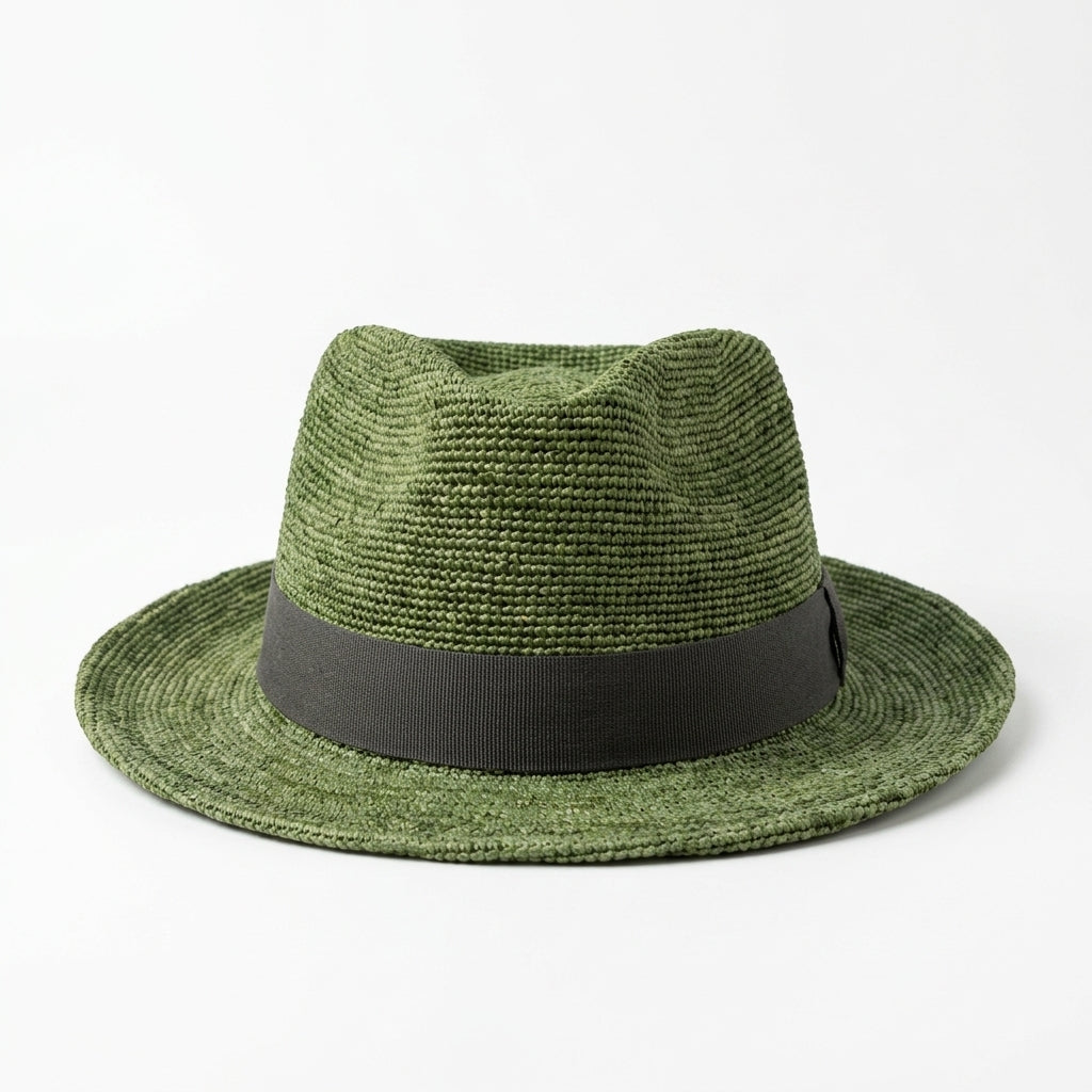 samis-traveller-raffia-hut-gr-n-s-breitkrempig-rollbar image 1