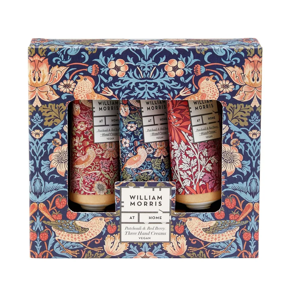 heathcote-ivory-strawberry-thief-handcreme-trio-3x30-ml-beere image 1