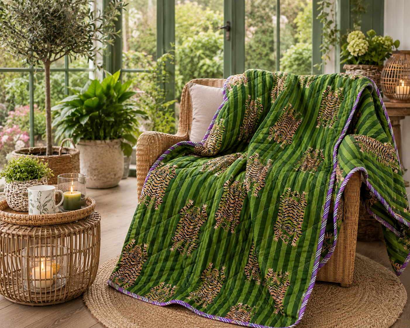 wohndecke-quilt-optik-baumwolle-140x220-cm-gesteppt image 3