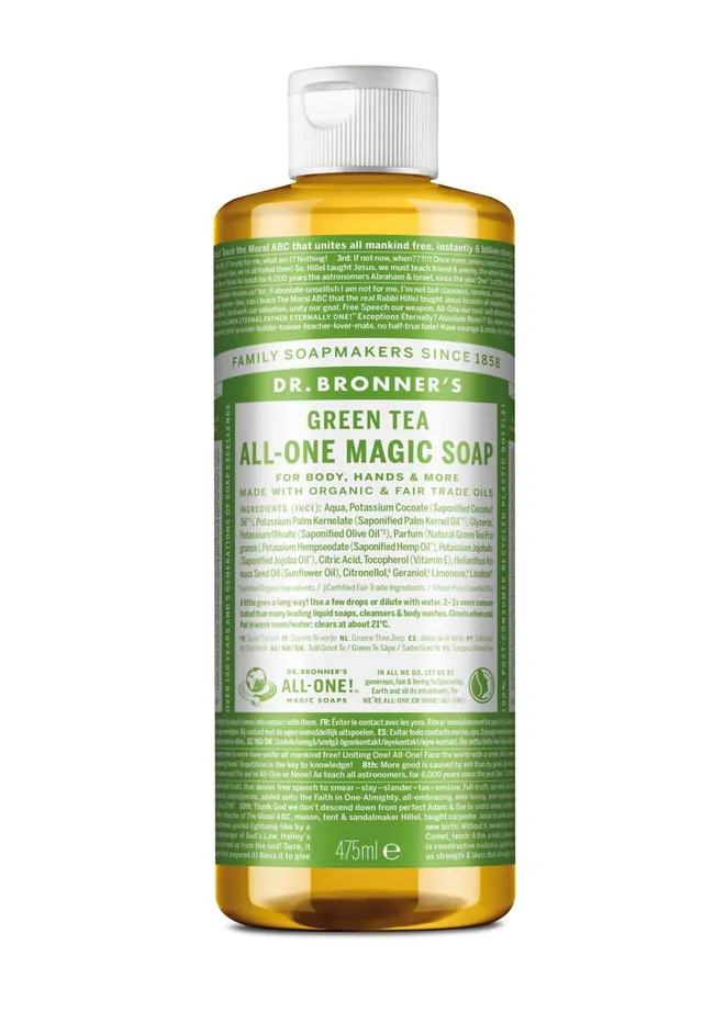 dr-bronner-s-all-one-magic-soap-fl-ssigseife-gr-ntee-475-ml-bio image 1
