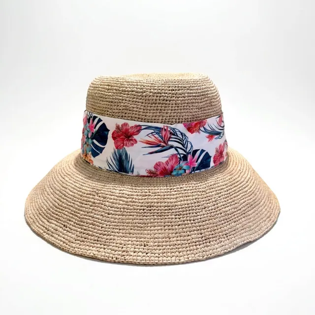 samis-cloche-raffia-glocke-strohhut-natur-uv-schutz-2 image 1