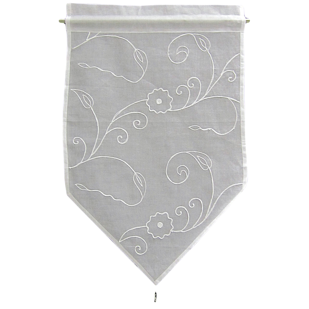 hossner-organdy-raffrollo-wei-landhaus-65x40cm-baumwolle image 1