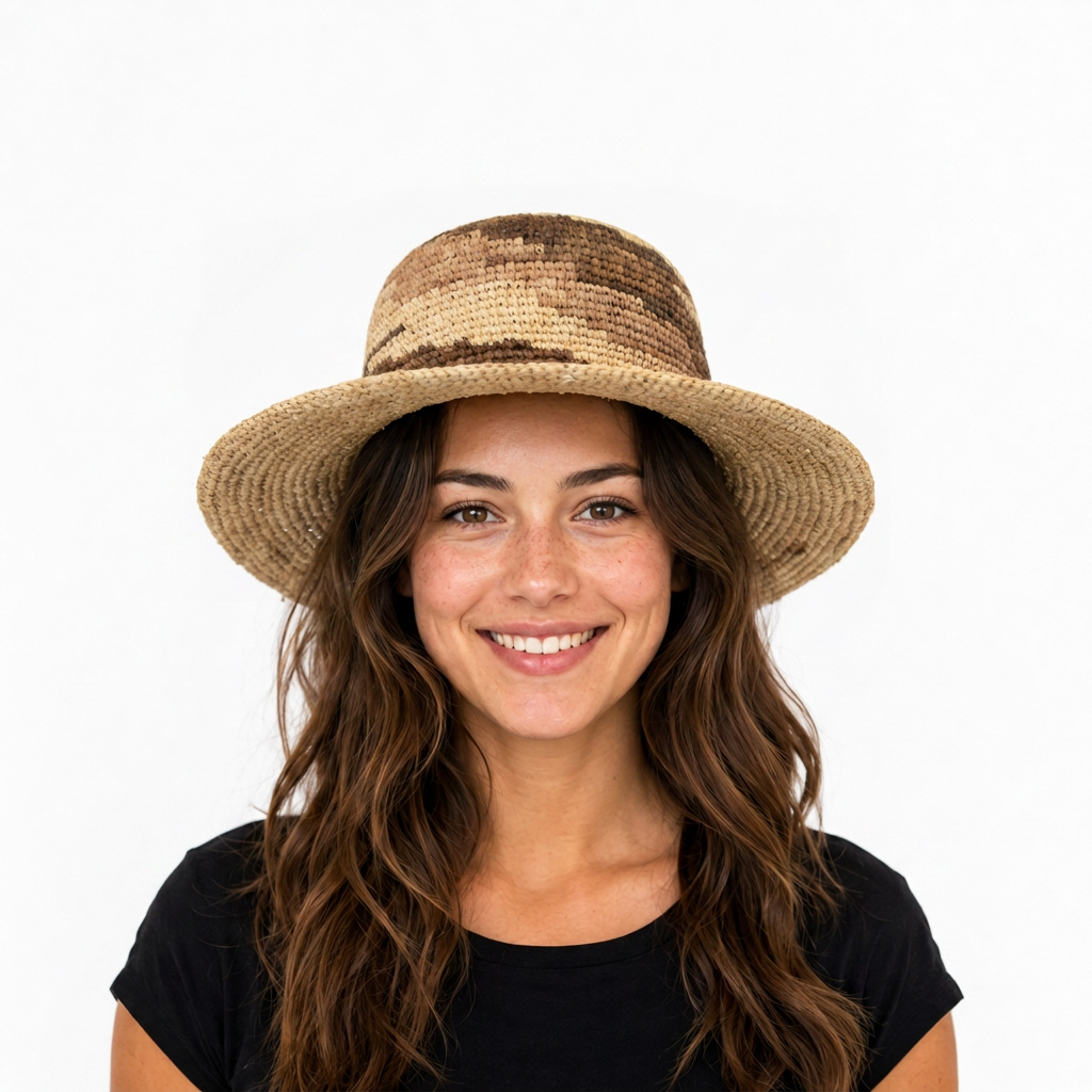 samis-flapper-cloche-strohhut-natur-one-size-sommer image 2