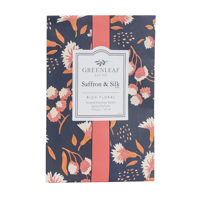 greenleaf-duftsachet-large-saffron-silk-115-ml-floral image 1