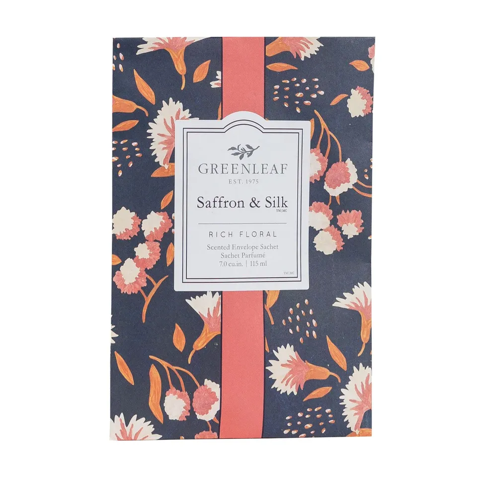 greenleaf-duftsachet-large-saffron-silk-115-ml-floral image 1