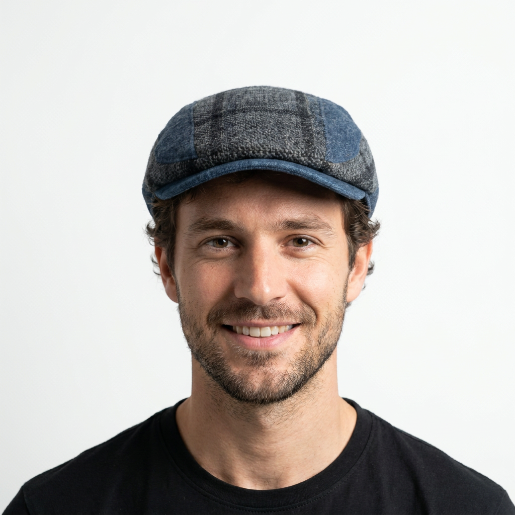 samis-flatcaps-schieberm-tze-flatcap-patchwork-baumwolle-gr-m image 2