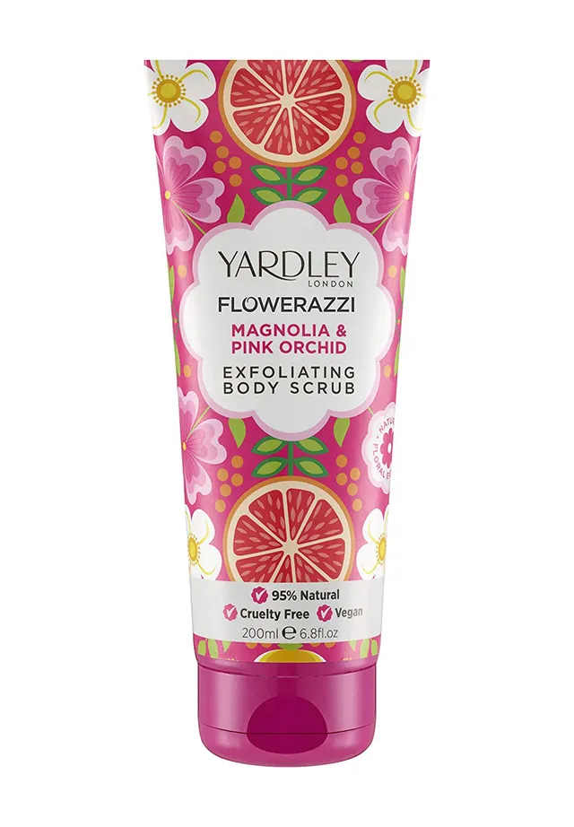 yardley-london-flowerazzi-k-rperpeeling-magnolie-200-ml image 1