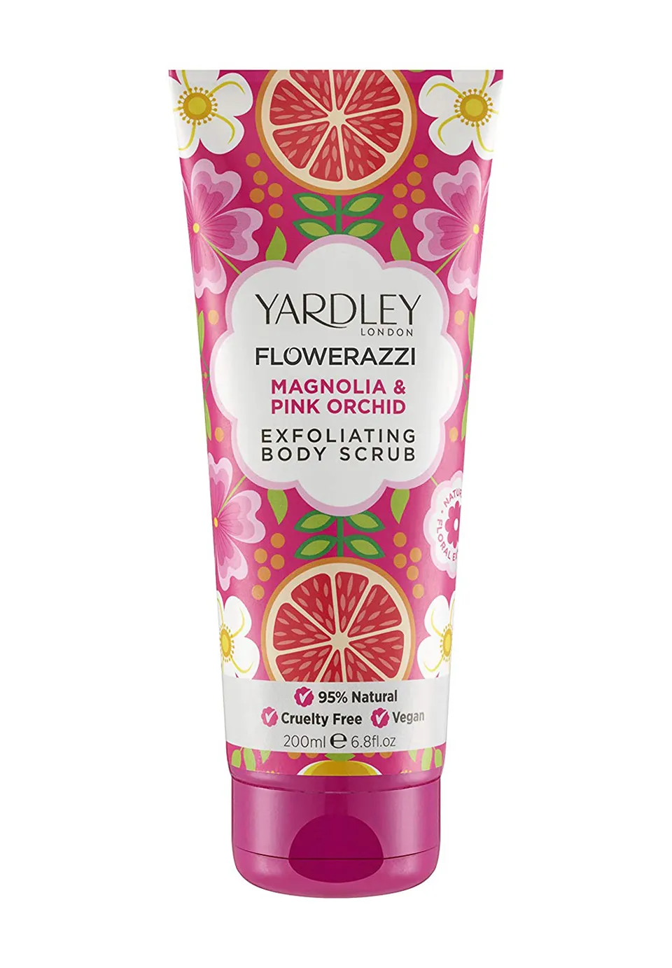 yardley-london-flowerazzi-k-rperpeeling-magnolie-200-ml image 1