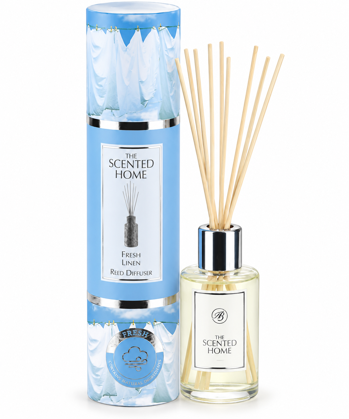 the-scented-home-fresh-linen-duftdiffuser-150-ml image 1
