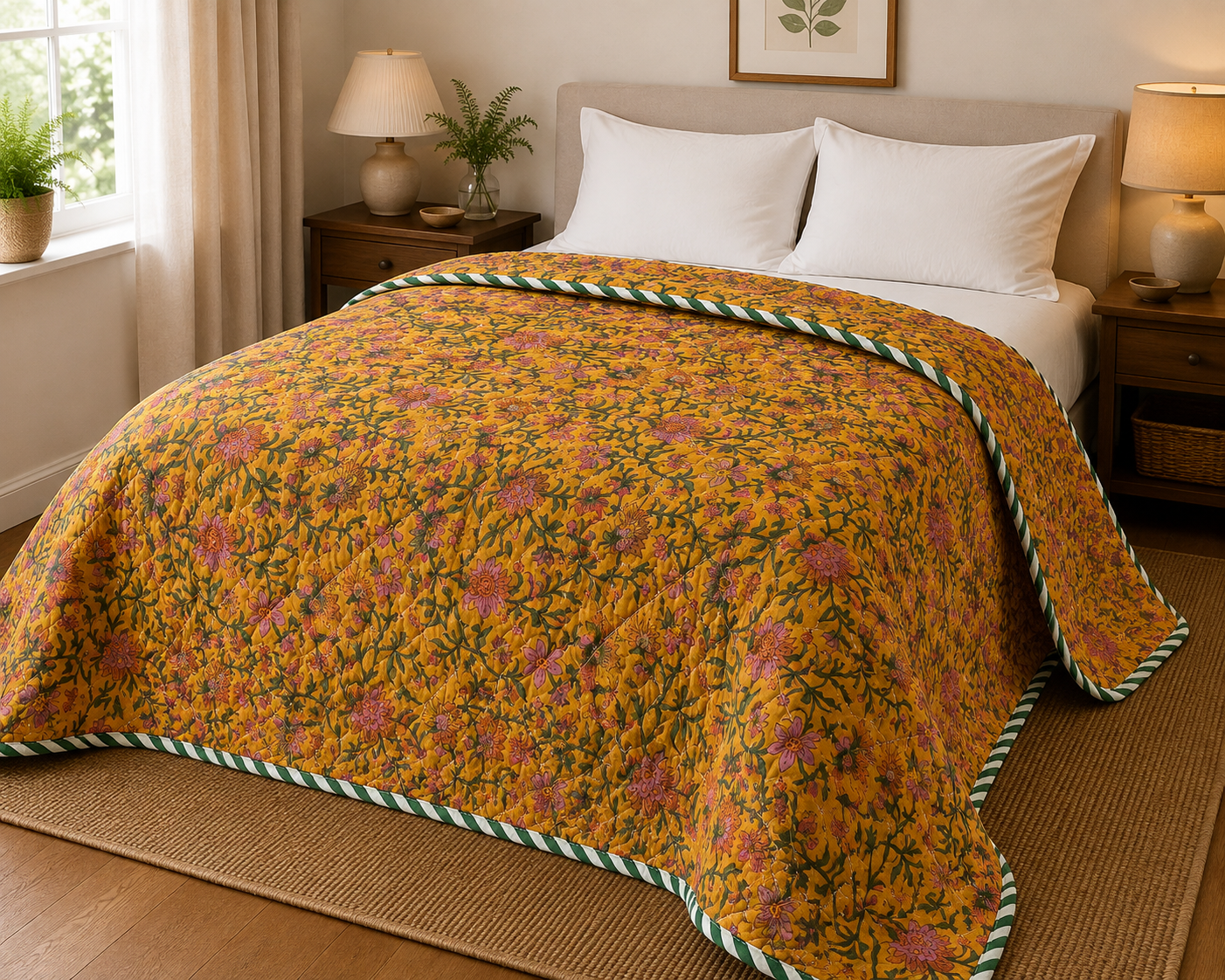 wohndecke-quilt-optik-baumwolle-140x180-cm-gesteppt-3 image 2