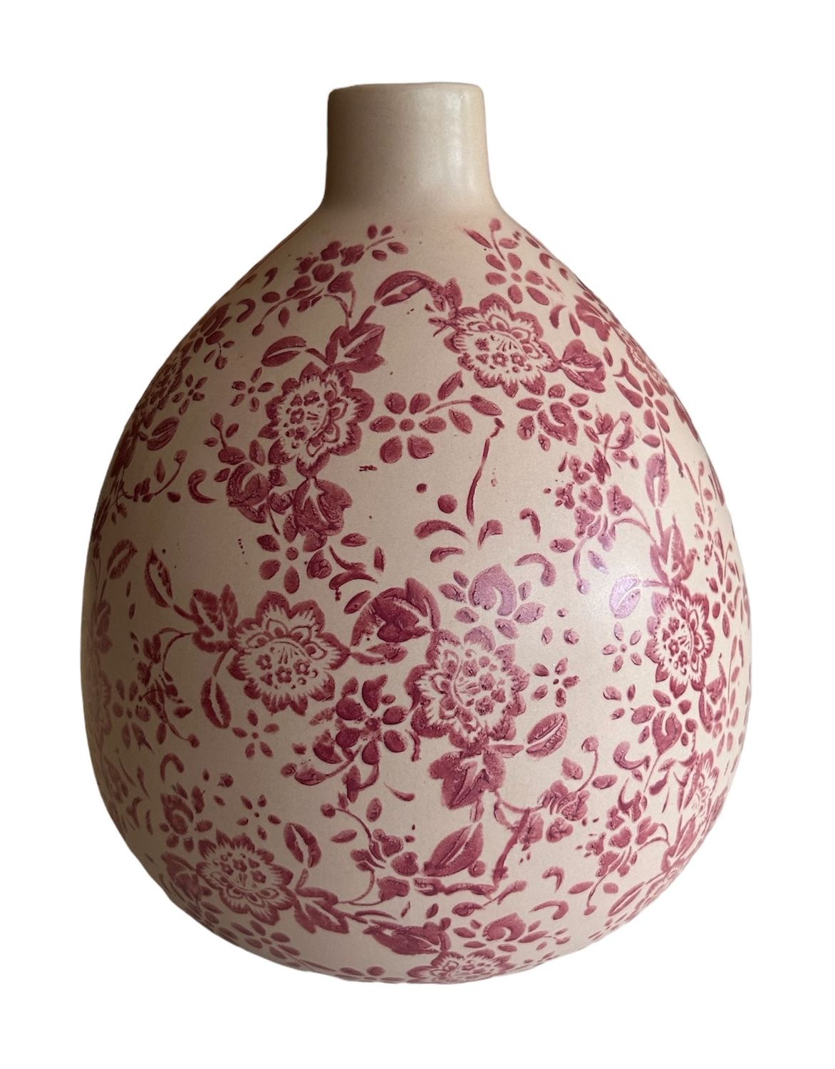 dekovase-karla-keramik-rosa-d17cm-h19-5-cm image 1