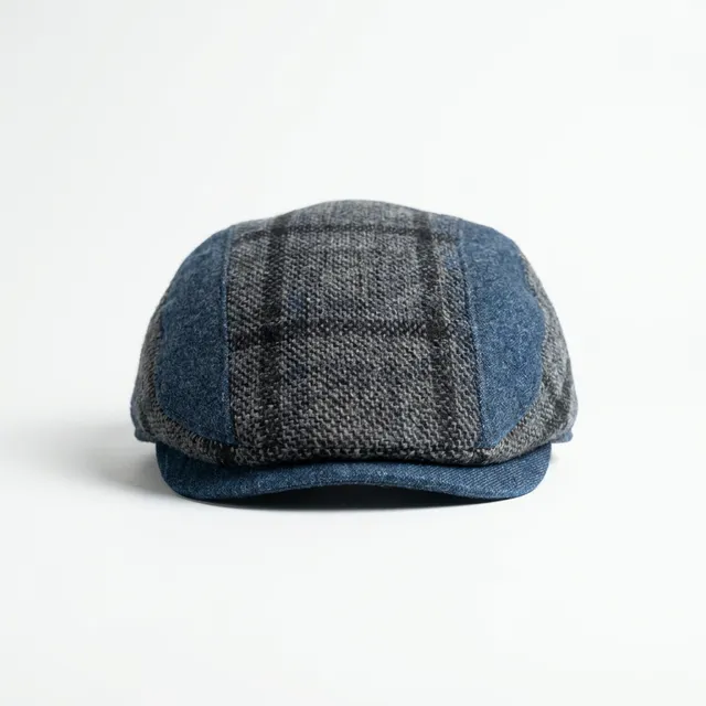 samis-flatcaps-schieberm-tze-flatcap-patchwork-baumwolle-gr-m image 1