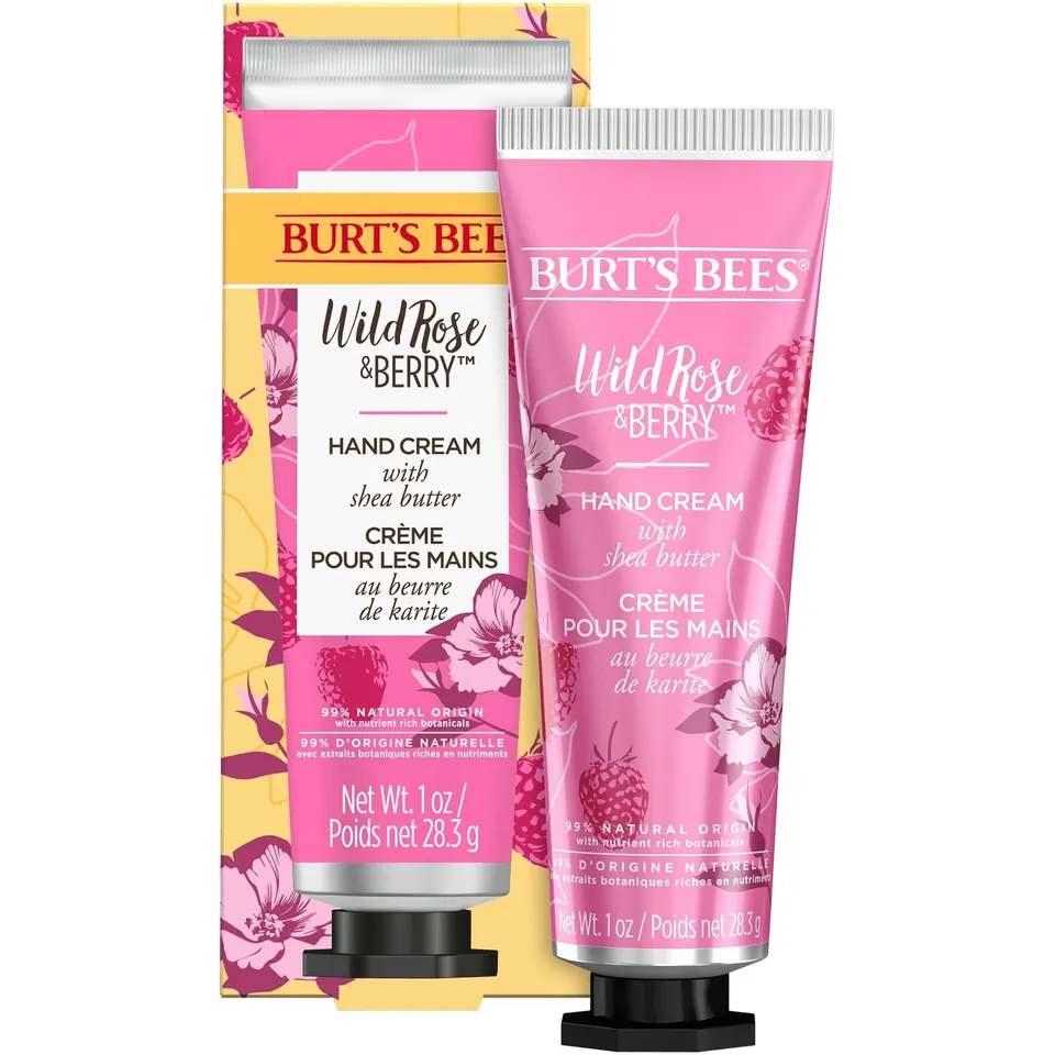 burt-s-bees-wild-rose-berry-handcreme-28-g-sheabutter image 1