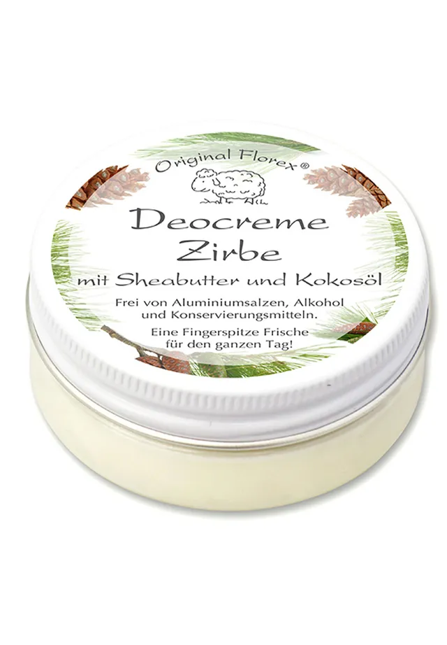 florex-zirbe-deocreme-vegan-40-ml-sheabutter-kokos-l image 1