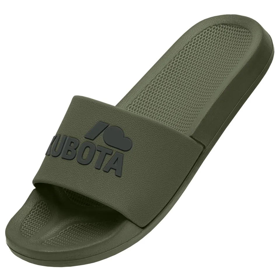 kubota-basic-badelatschen-unisex-khaki-cloud-46-eu image 1