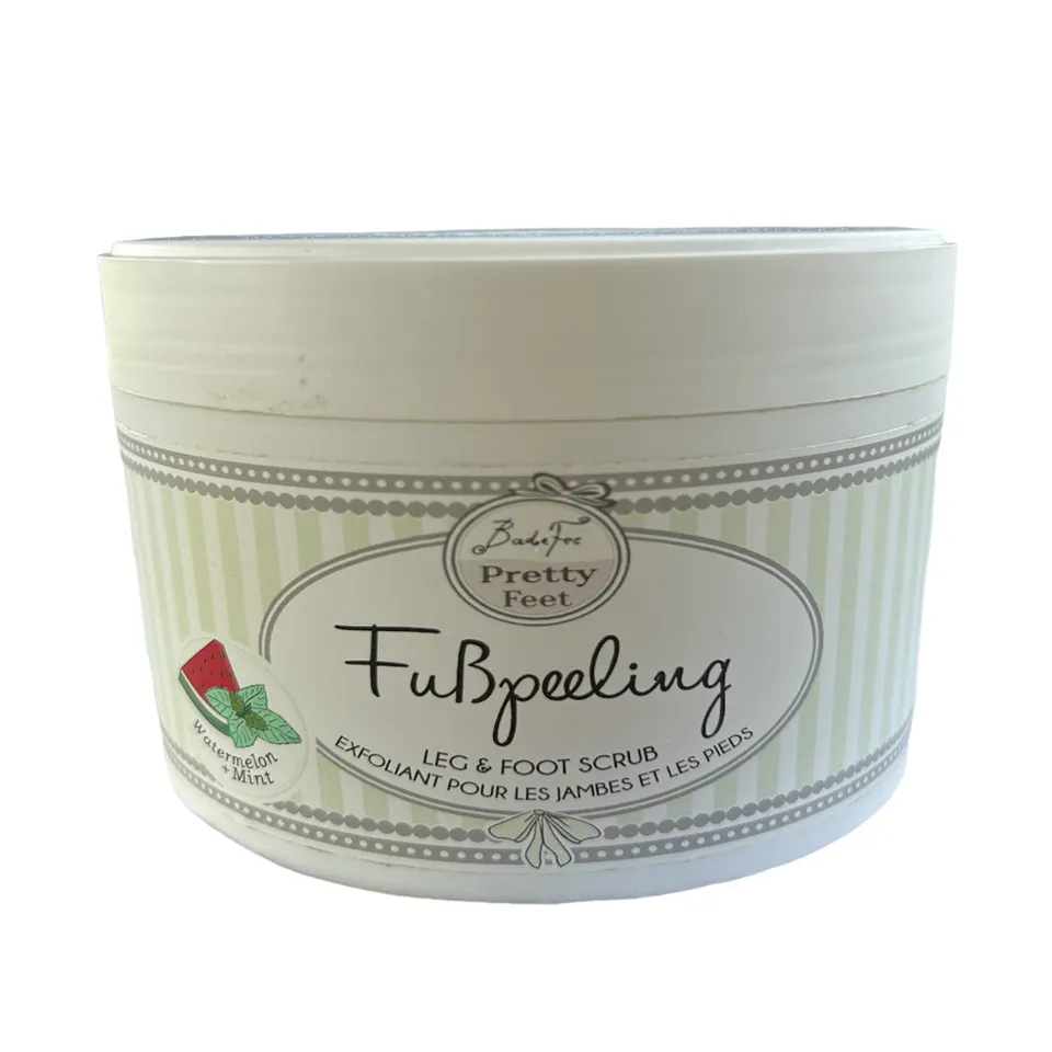 badefee-pretty-feet-fu-peeling-wassermelone-minze-370-g-meersalz image 1