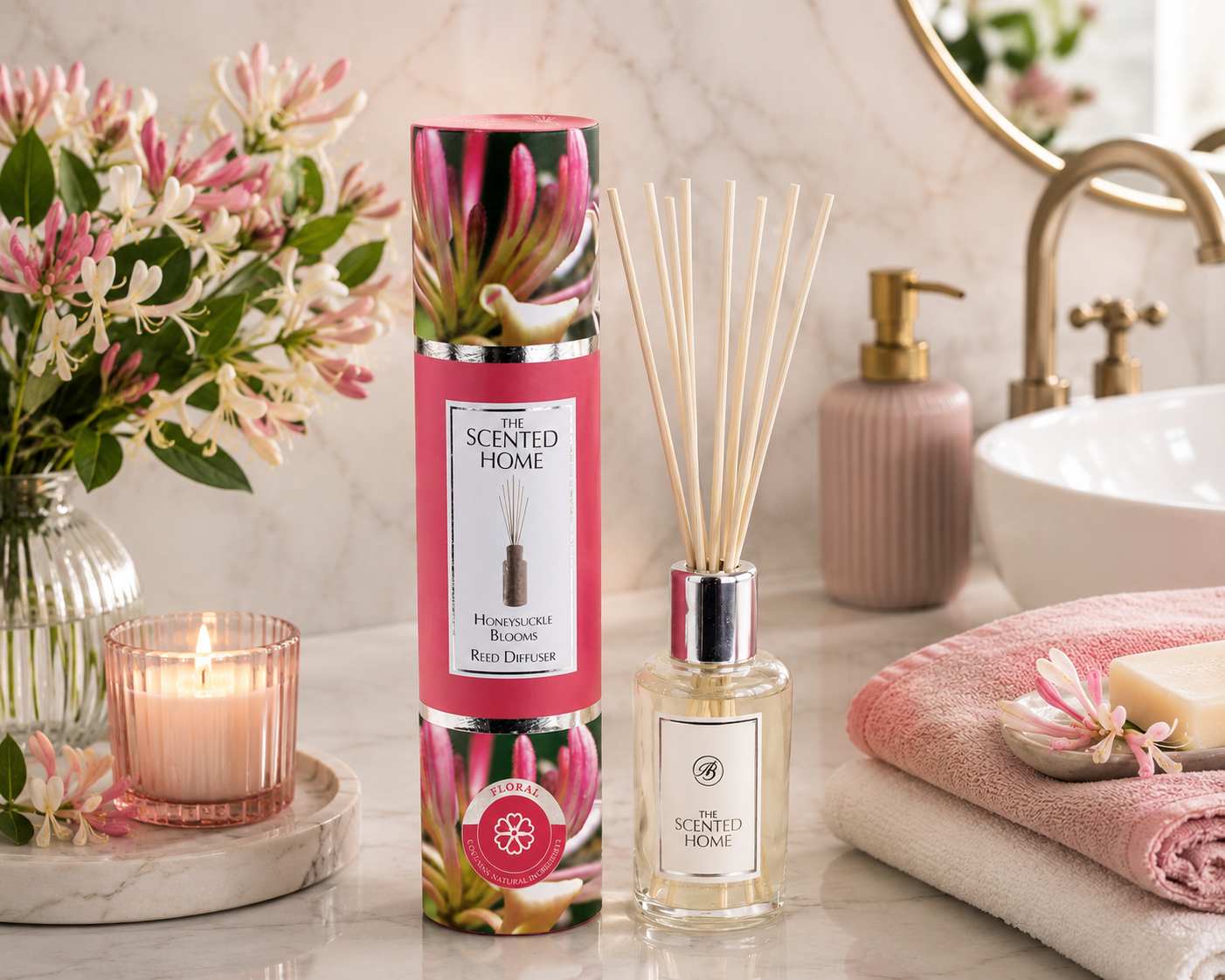 the-scented-home-honeysuckle-raumduft-diffuser-150-ml-blumig image 3