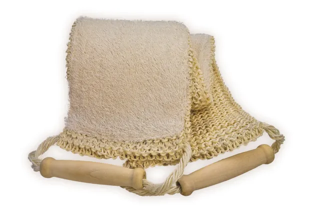 croll-denecke-r-ckenschrubber-sisal-frottee-r-ckengurt image 1