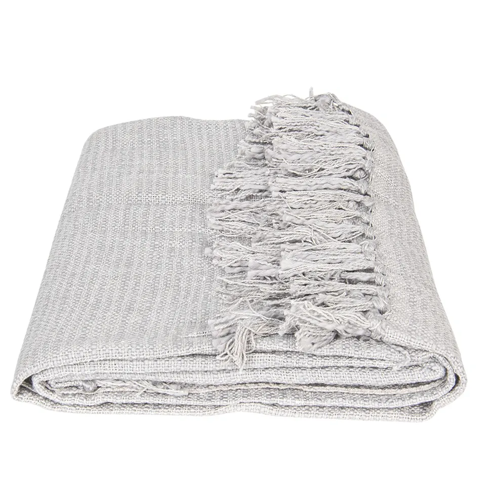 clayre-eef-wohndecke-plaid-fransen-125x150-cm-baumwolle image 1