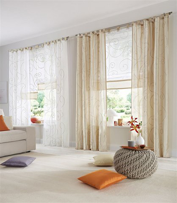 my-home-campinas-gardine-145x140-beige-2er-set-bestickt image 1