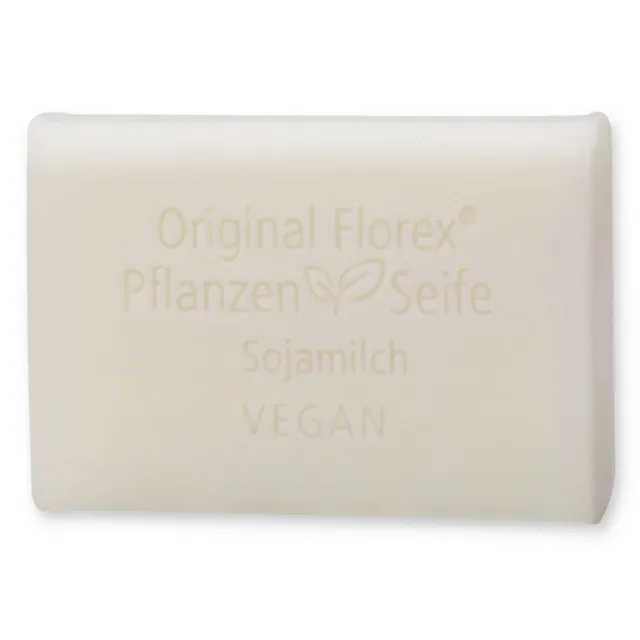 florex-sojamilch-vegane-pflanzen-lseife-100-g-mild image 1