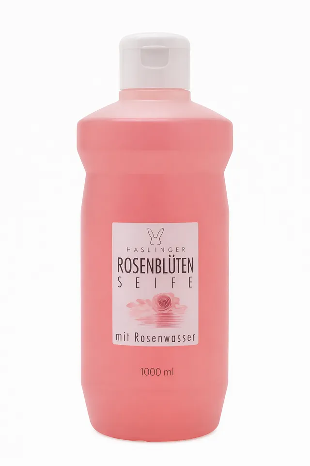 haslinger-rosen-fl-ssigseife-nachf-ller-1000-ml image 1