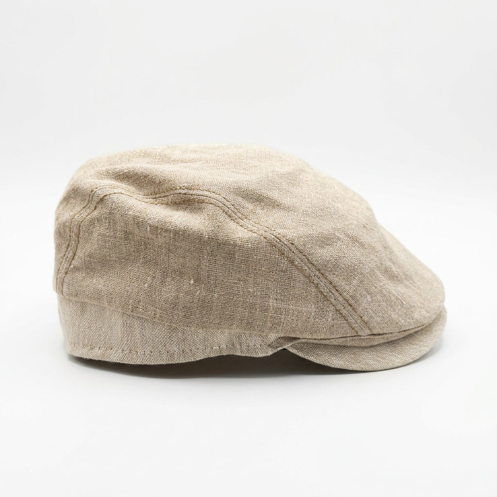 samis-flatcaps-schieberm-tze-flatcap-beige-leinen image 4
