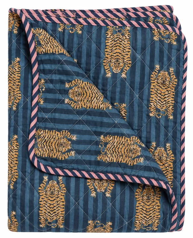 wohndecke-quilt-optik-baumwolle-140x220cm-gesteppt image 1