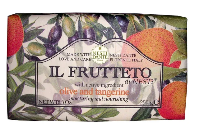 nesti-dante-frutteto-olive-tangerine-seife-seifenst-ck-250-g image 1