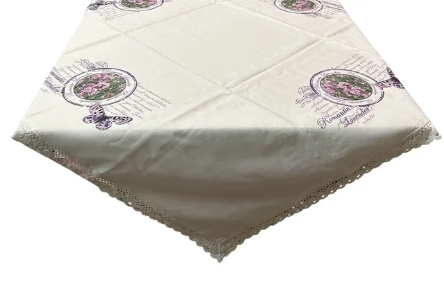 hossner-lavandula-tischdecke-85x85-cm-lavendel image 1