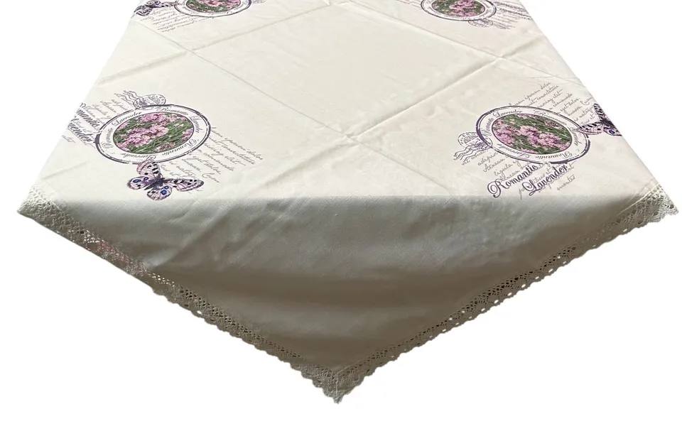 hossner-lavandula-tischdecke-85x85-cm-lavendel image 1