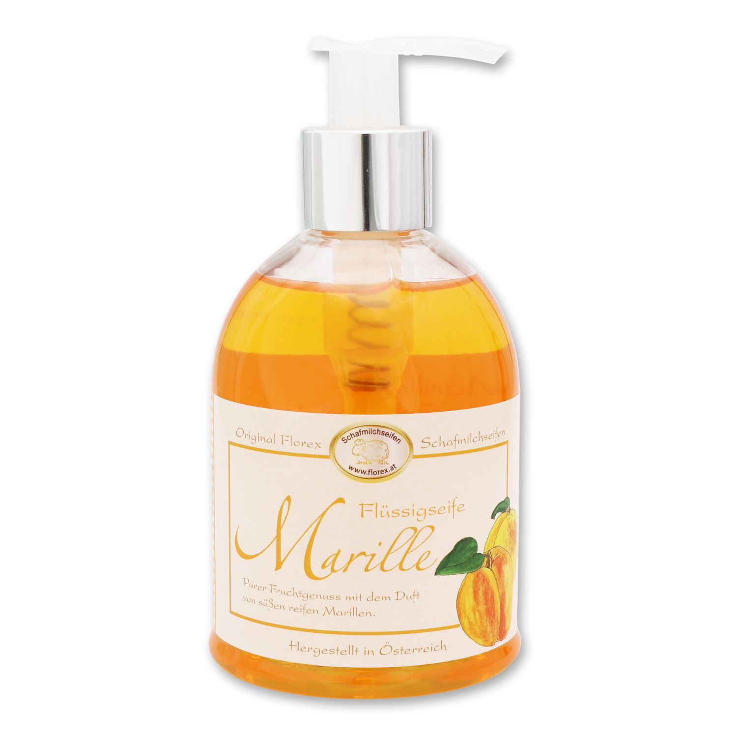 florex-schafmilch-fl-ssigseife-marille-250-ml image 1