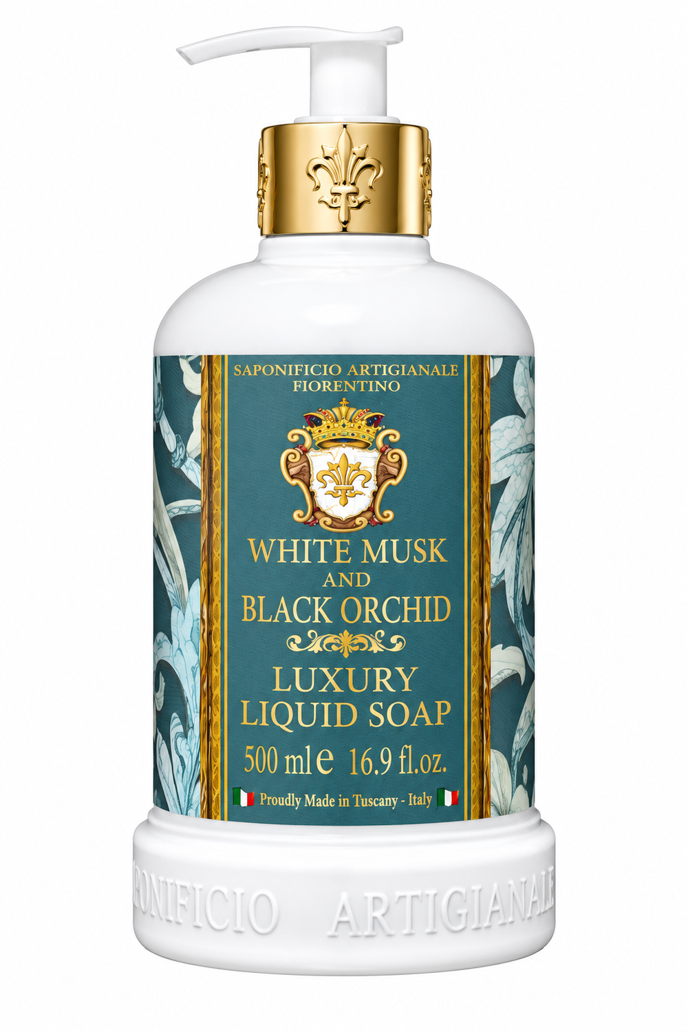 saponificio-fiorentino-white-musk-black-orchid-fl-ssigseife-500-ml image 1