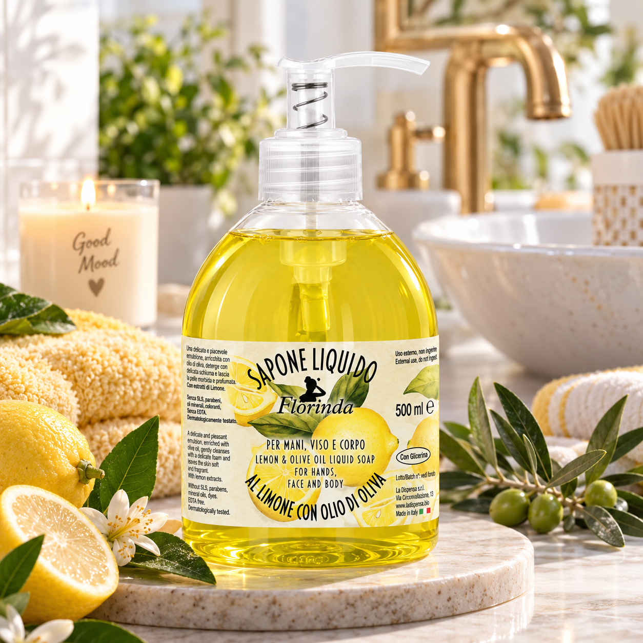 florinda-zitrone-oliven-l-fl-ssigseife-500-ml image 2