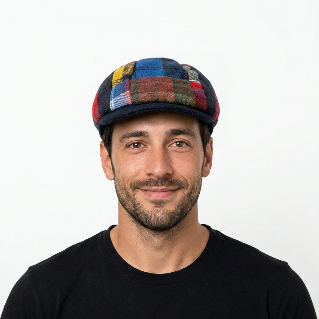 samis-flatcaps-schieberm-tze-patchwork-baumwolle image 2