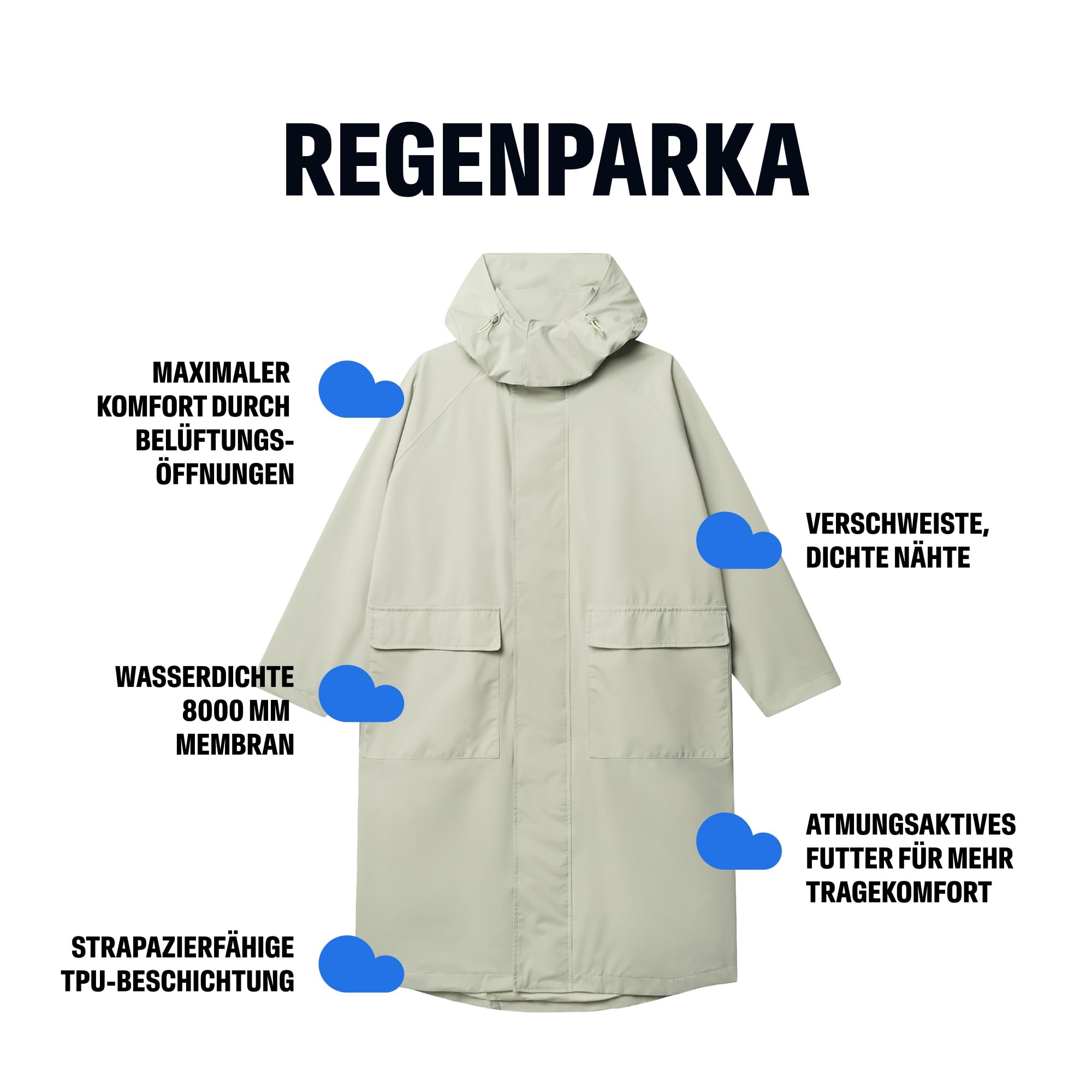 kubota-basic-regenmantel-unisex-kobalt-l image 2