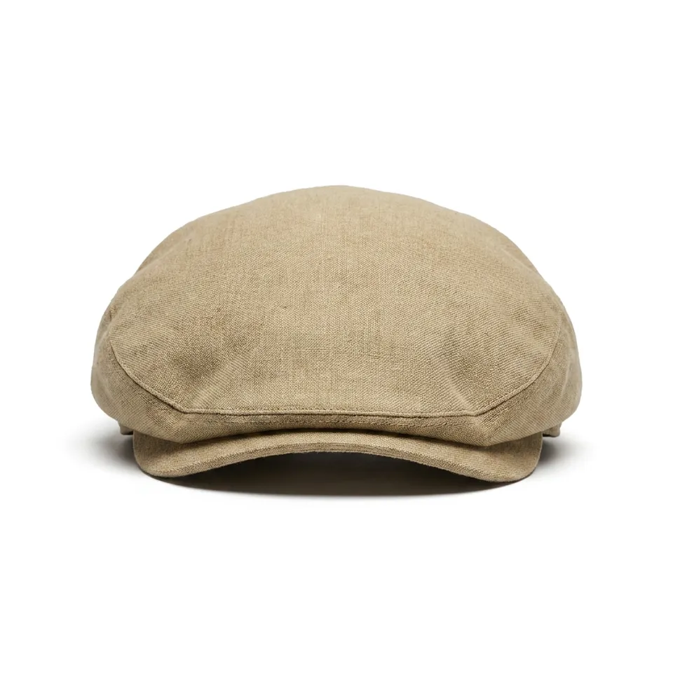 samis-flatcaps-schieberm-tze-leinen-taupe-sommer image 1