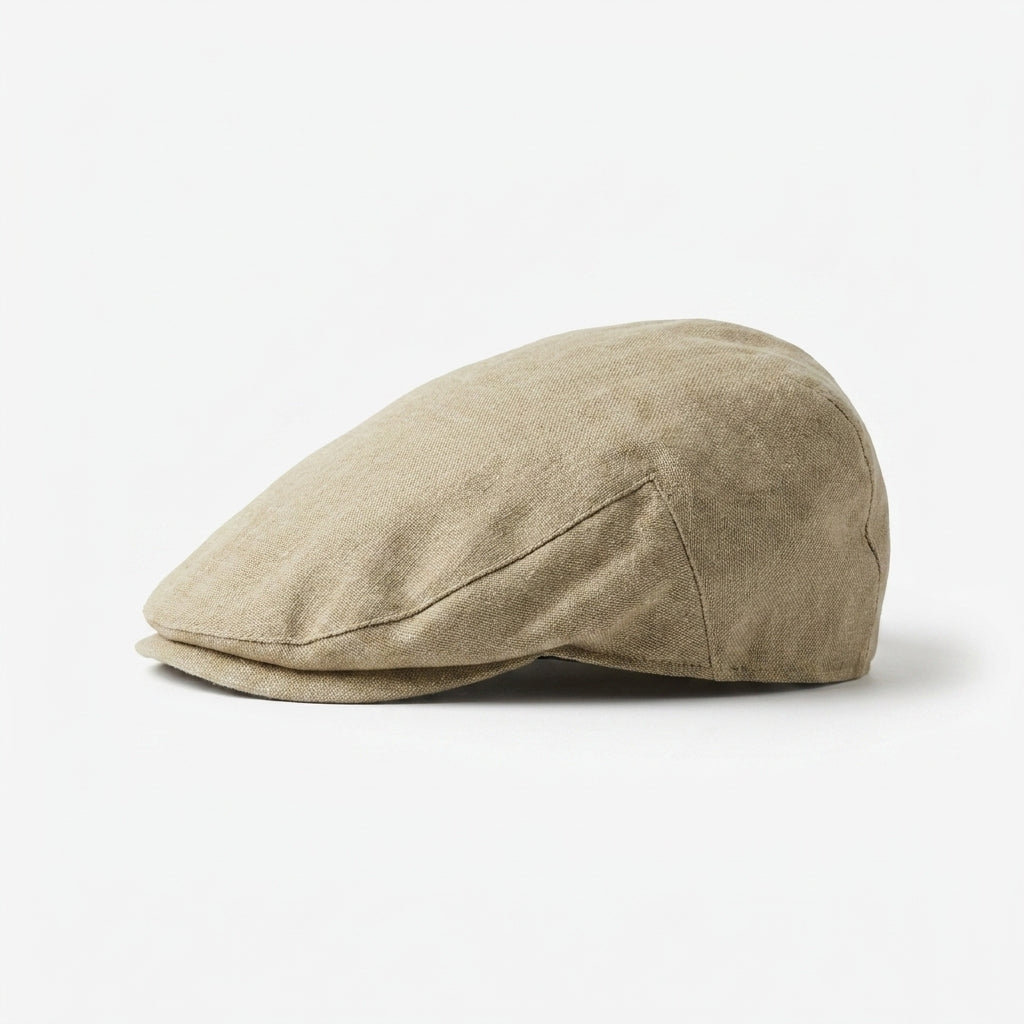 samis-flatcaps-schieberm-tze-leinen-taupe-sommer image 3