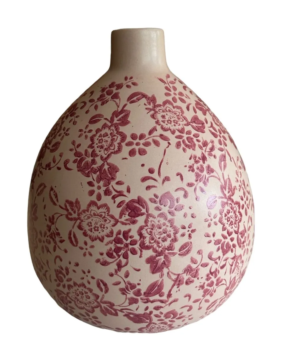 dekovase-karla-keramik-rosa-d17cm-h19-5-cm image 1