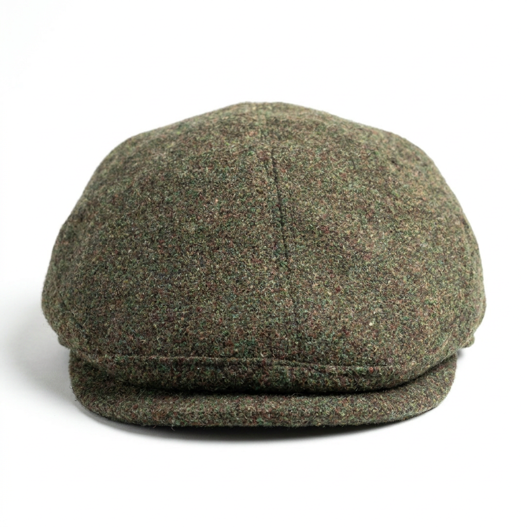 samis-flatcaps-flatcap-grau-braun-oliv-baumwolle image 1