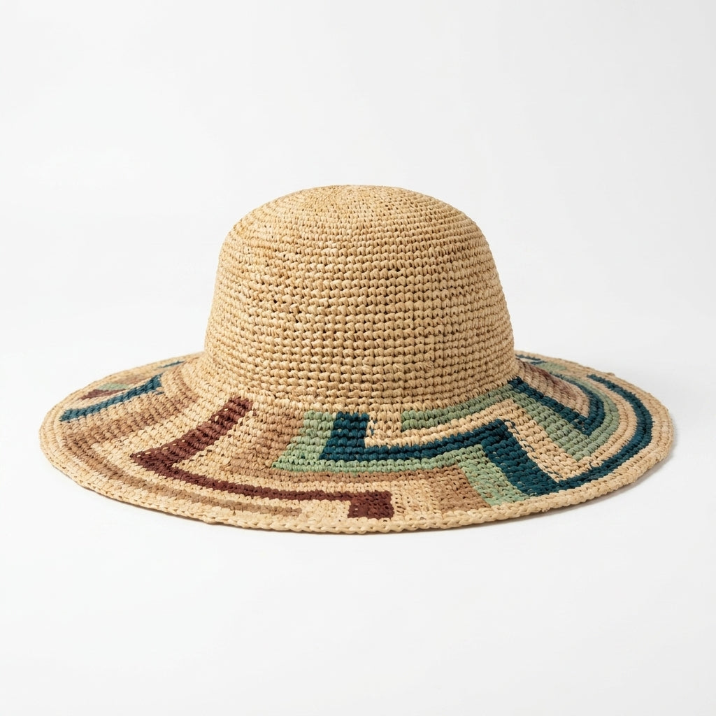 samis-cloche-flapper-strohhut-raffia-natur-one-size image 1