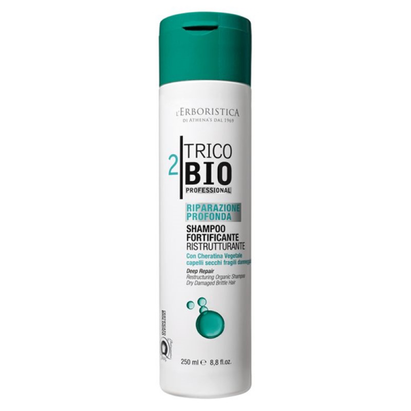 l-erboristica-trico-bio-shampoo-200-ml-trockenes-haar-keratin image 1