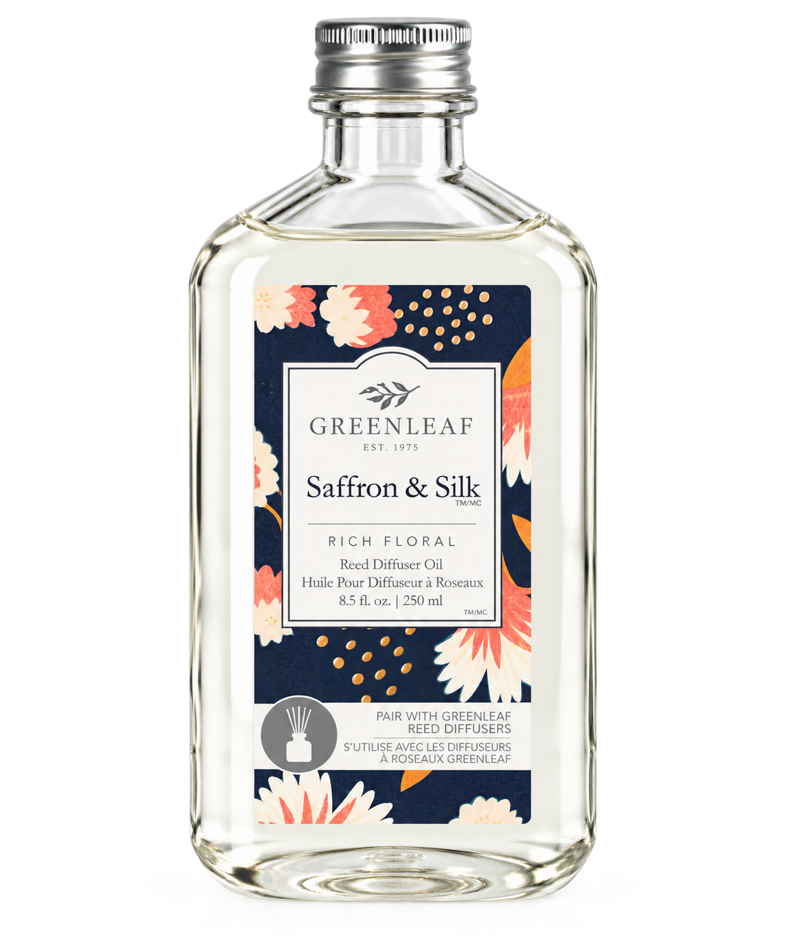 greenleaf-saffron-silk-raumduft-250-ml-floral-warm-st-bchen image 1