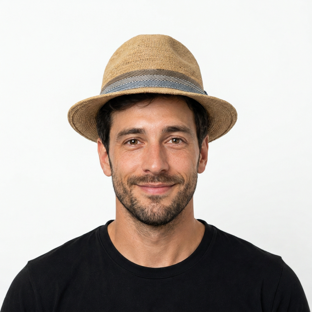 samis-trilby-raffia-strohhut-natur-rollbar-sommer image 2
