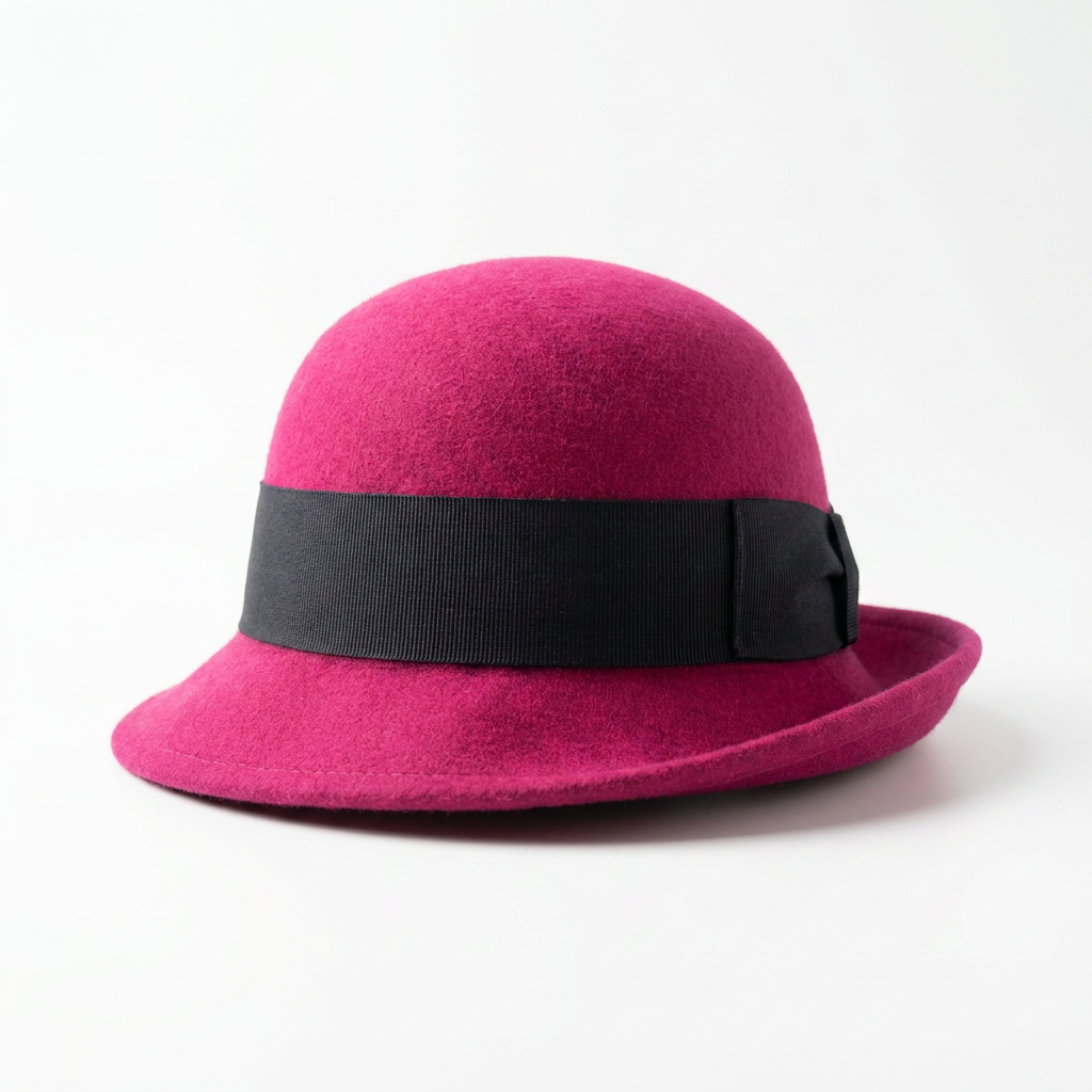 samis-cloche-wollfilz-hut-pink-wasserabweisend image 3