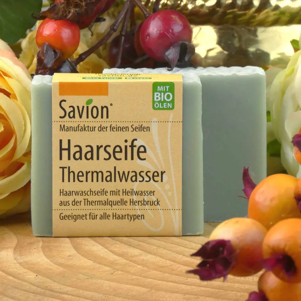savion-haarseife-thermalwasser-festes-shampoo-85-g-lavendel-rose image 1
