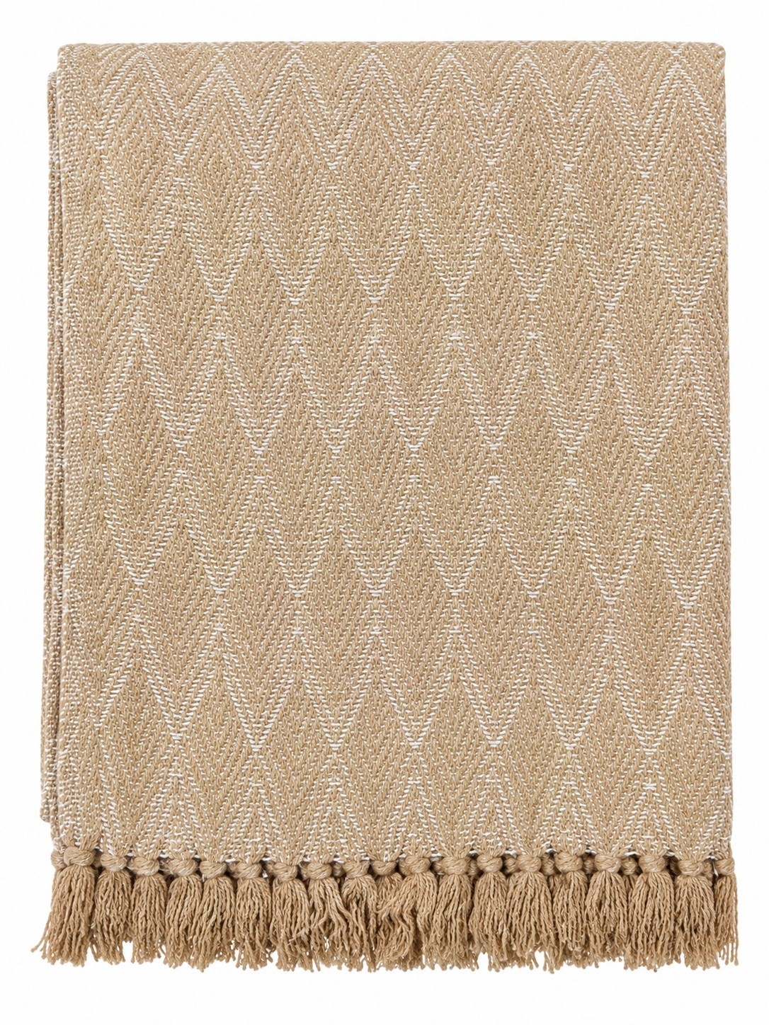 au-maison-wohndecke-baumwolle-mit-fransen-130x180-cm image 1