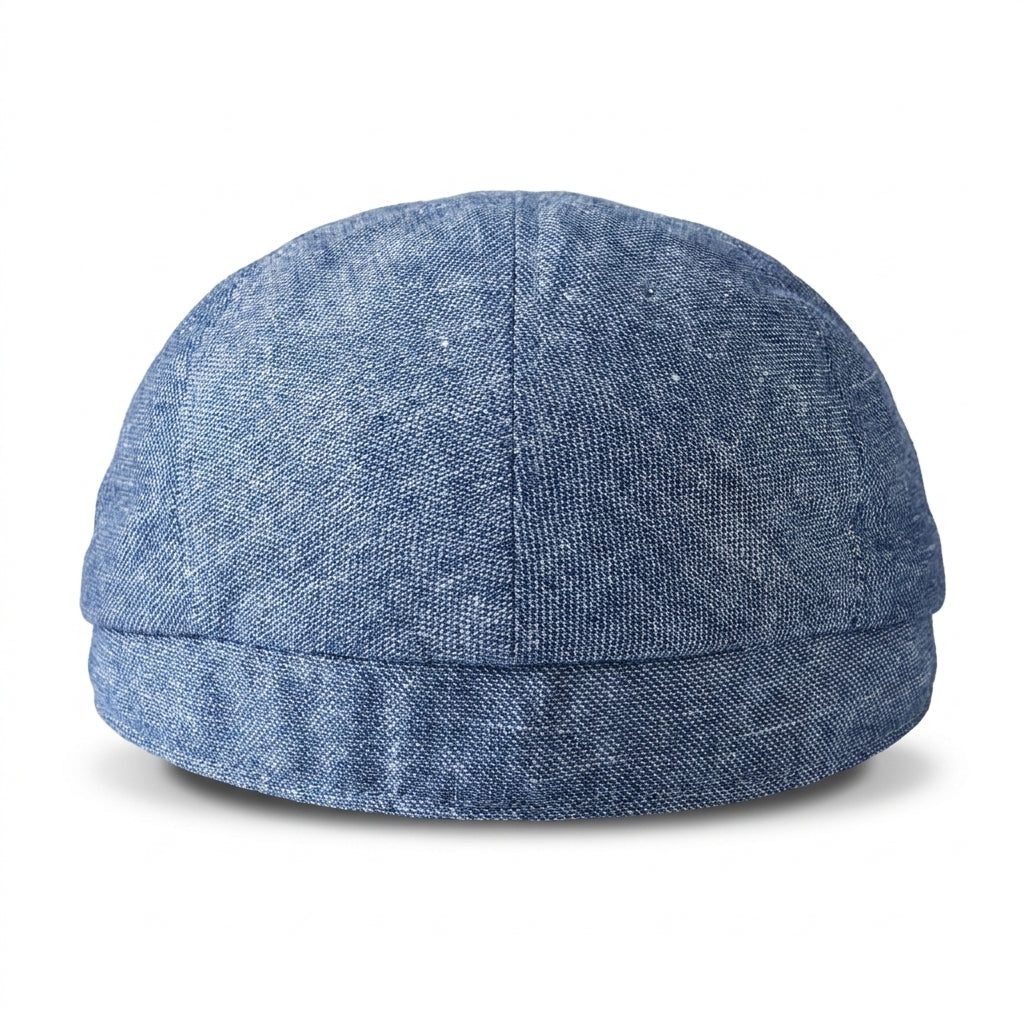 samis-flatcaps-flatcap-jeans-meliert-leinen-schieberm-tze image 3