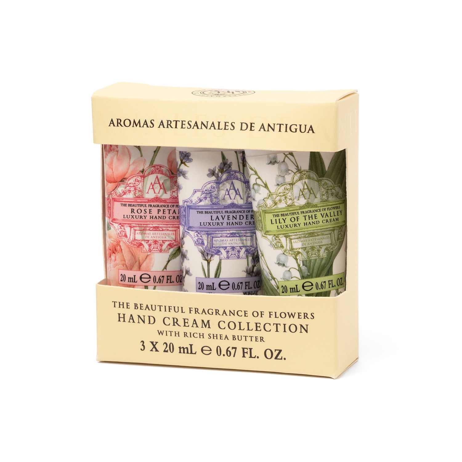 triple-aaa-floral-mini-handcreme-3er-set-60-ml-sheabutter image 1